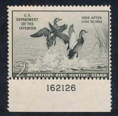 UNITED STATES (US) RW18 MINT FINE NH $2 BLACK PL# - Image 1 of 2
