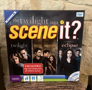Scene It? The Twilight Saga Deluxe Trivia DVD Board Game 2010 New Sealed - Picture 1 of 7