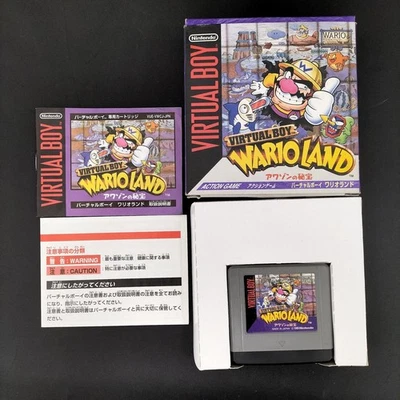 Nintendo Virtual Boy Game Wario Land Awazon no Hihou VUE-P-VWCJ Japan NTSC-J - Image 1 of 4