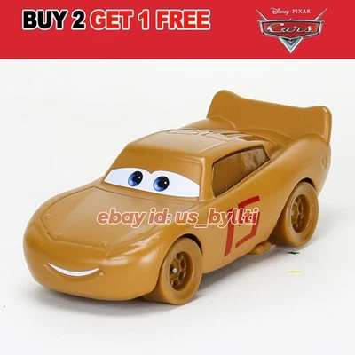 美泰迪士尼皮克斯汽车 3 Lightning McQueen 1:55 压铸汽车玩具 - 全新,散装 — 第 1/4 张图片