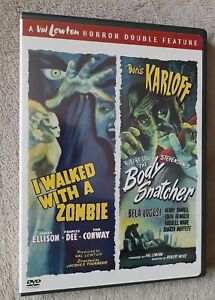 I WALKED WITH A ZOMBIE / THE BODY SNATCHER Val Lewton horror US REGION 1 DVD