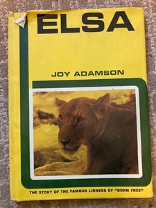 ELSA, The Story of The Famous Lioness by Joy Adamson HCDJ 1961 - Bild 1 von 4