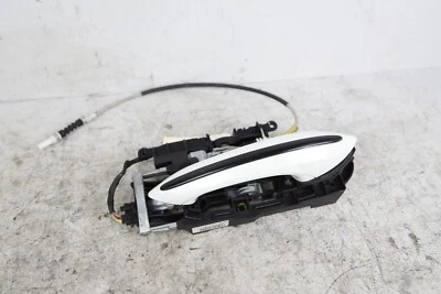 Manija exterior puerta lateral pasajero trasero BMW 535i F10 11-16 con portador blanco 300 Foto 1 de 4