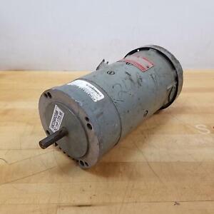 General Electric 5BCD56RD398 DC Motor, 1HP, 1725RPM, 56C Frame - USED
