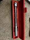 Snap On QC275 5-75 FT LBS 3/8" Drive Click Type Torque Wrench