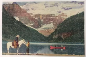 Perfektes Bild Puzzle Lake Louise Canadian Pacific Railroad 275+ Teile - Bild 1 von 12