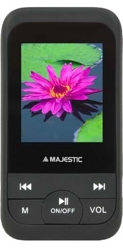 Lettore Mp3 Mp4 8 GB MicroSD Display 1.8" SDA-8071R BK NEW MAJESTIC - Immagine 1 di 1