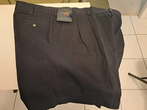 REPP LTD. PLISSEE TWILL SHORTS - BLAU - TAILLE 48 - BAUMWOLLE - Bild 1 von 1
