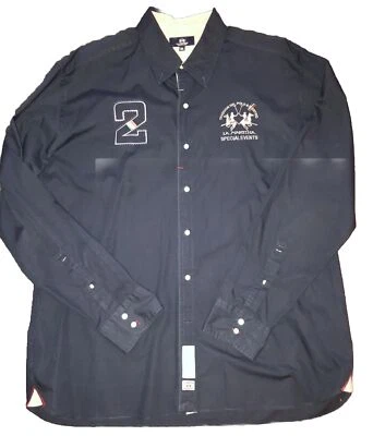 La Marina Buenos Aires Maserati #2 Long Sleeve Button Down Shirt Size 3XL - Image 1 of 4