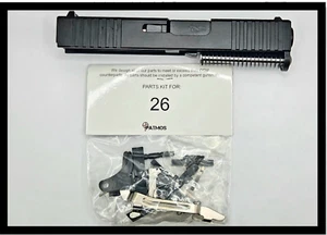 New for PATMOS GL0CK Arms Judah G26 Slide - Barrel -SPK -LPK fits Glock 26 Gen 3 - Picture 1 of 3