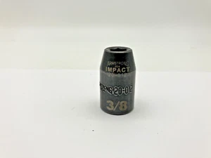 Armstrong Tools 20-012 1/2" Drive 3/8" SAE6 Point Impact Short Socket  USA - Picture 1 of 10