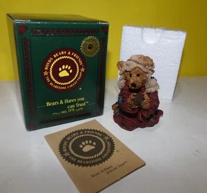 Boyds Bears and Friends Bearstone Christmas Nativity Series Theresa as Mary - Picture 1 of 2