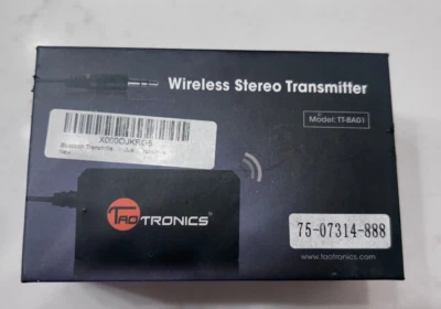 Trasmettitore stereo wireless Tao Tronics TT-BA01 usato - Immagine 1 di 4