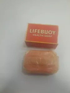 Vintage 1940s Lifebuoy Health Bath Soap Still Wrapped In Box Lever Brothers NOS! - Picture 1 of 5