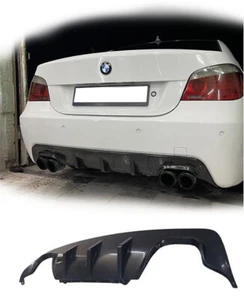 BMW E60 Difusor Difusor Labios Divisor LABI Spoiler Parachoques Almohadilla m PAQUETE solamente - Imagen 1 de 12