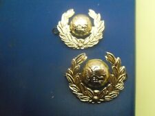 Collar badges:  2 x Royal Marines, A/A, Staybrite (LB&B)