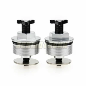 Front Fork Caps Adjusters Bolt For Kawasaki ER400 ER4N 2011-2014 Z750S 2003-2006 - Picture 1 of 8