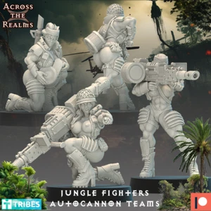 NSFW Jungle Fighter Autocannon Teams | Across the Realms | Wargaming | Grimdark - Bild 1 von 2