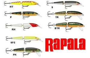 RAPALA J13 - JOINTED 13 CM FLOATING ARTIFICIALE SNODATO LUCCIO SILURO TRAINA - Photo 1 sur 16