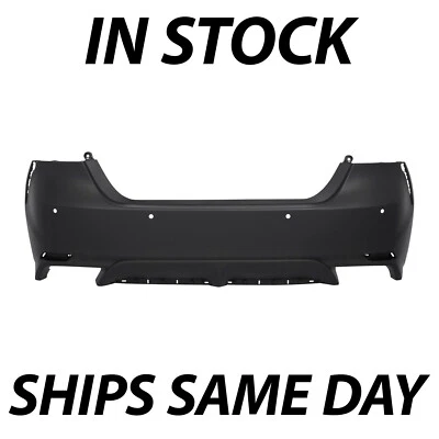 NEW Primered - Rear Bumper Cover Fascia for 2018-2020 Toyota Camry XSE w/ Park Foto 1 de 4