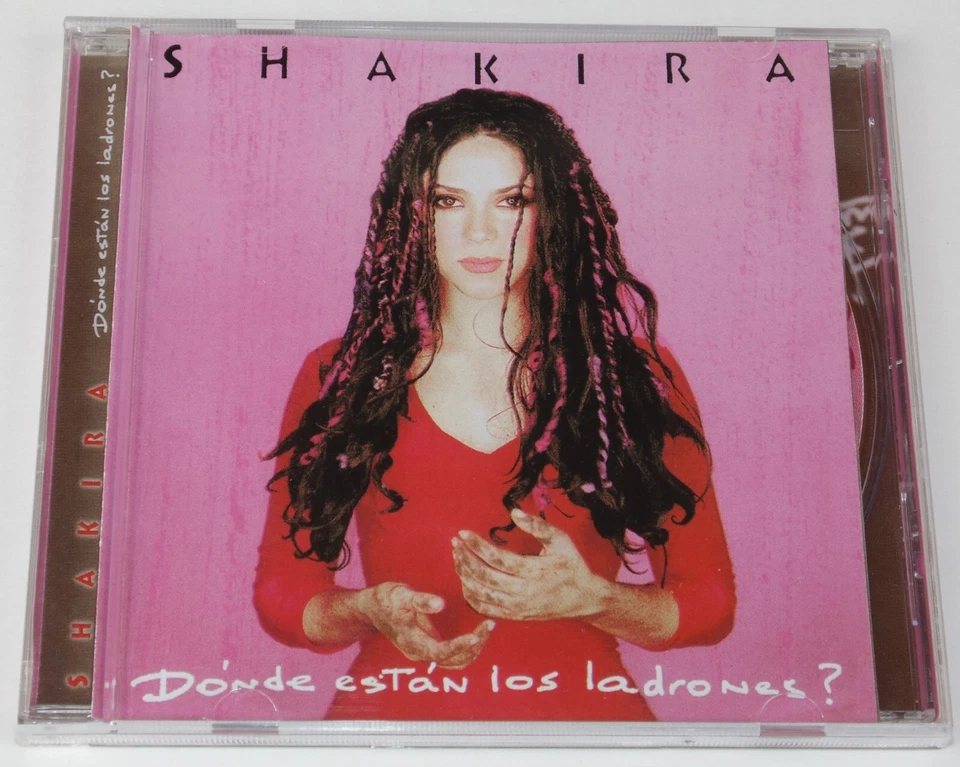Shakira Donde Estan Los Ladrones CD 1998 Columbia &
