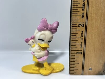 Disney Duck Tales 1991 Daisy Duck Webby Kelloggs 2” PVC Figure Toy - Image 1 of 4