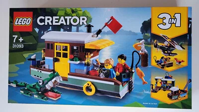 LEGO Creator 31093 - La péniche au bord du fleuve - 396 Pièces - 7 ans et + - Photo 1/4
