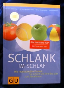 Buch " Schlank im Schlaf " Die Sensations Diät von Dr. Pape 191 Seiten neuwertig - Bild 1 von 2