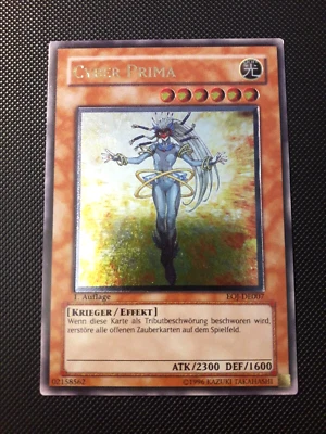 Yu-Gi-Oh! Cyber Prima, EOJ-DE07, Ultimate, 1. Auflage, Deutsch, Near Mint- - Bild 1 von 4
