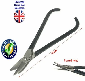 Tin Snip 170mm Curved Head Metal Cutter UK - Picture 1 of 3