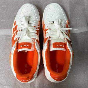 AMIRI orange shoes new men's size 8.5 with box - Picture 1 of 7