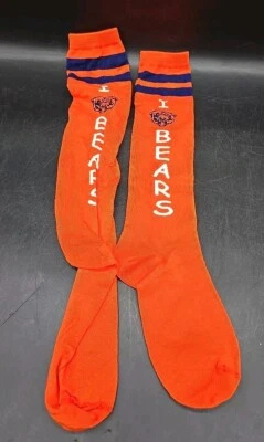 Calcetines Chicago Bears para hombre talla mediana 5-10 NUEVOS SIN ETIQUETAS desajuste Foto 1 de 3