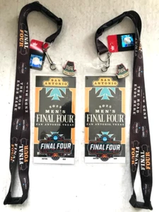 Juego de 2 cordones Final Four 2025 con porta billetes y paquete de pasadores ESTUVE ALLÍ - Imagen 1 de 6