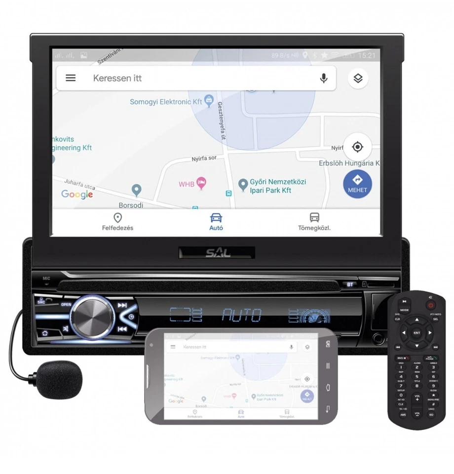 Car Stereo Bluetooth Radio player multimedia SAL VB X800I - Image 1 of 1