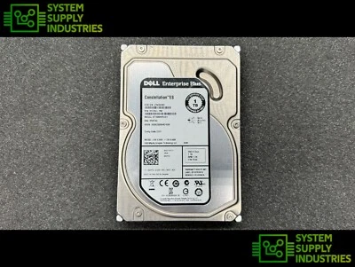 Dell 1TB 7.2K 6Gbps 64MB 3.5" SAS HDD 62VY2 - Image 1 of 3