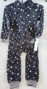 Art Class Black White Star Pajamas Jumpsuit XS (4/5) NWT - Picture 1 of 4