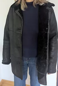 Damen Lederjacke schwarz Lady Werther gr. 38 Lammfell normale Gebrauchsspuren - Bild 1 von 8