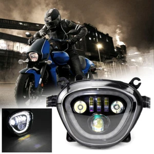 Faro delantero LED proyector lámpara alta/baja 2006-19 para Suzuki Boulevard M109R M90 - Imagen 1 de 12