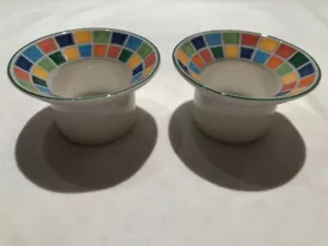 Villeroy & Boch Twist Alea Limone Fine China Kerzenständer Teelichthalter Rarität - Bild 1 von 7