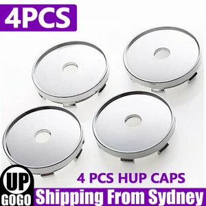 4pcs 60mm Universal Car Auto Wheel Center Caps Central Hub Blank Centre Hubcaps - Picture 1 of 10