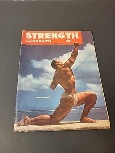 Strength & Health Bodybuilding Weight Lifting Magazine June 1955 John Grimek - Picture 1 of 3