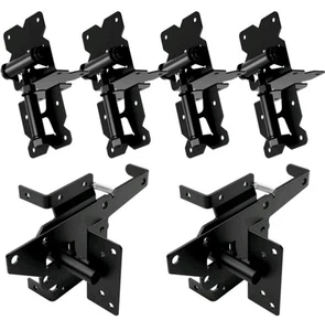 WINSOON Stainless Steel Self Closing Gate Hinge and Latch Hardware Kit, Heavy.W2 - Picture 1 of 11