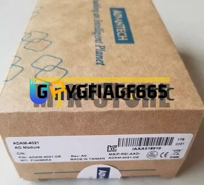 1pcs Brand New Advantech Remote Analog Output Module ADAM-4021 ( ADAM4021) - Image 1 of 3