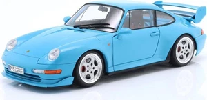 1997 Porsche 911 (993) Clubsport Riviera Blue in 1:18 scale by Solido - Picture 1 of 10
