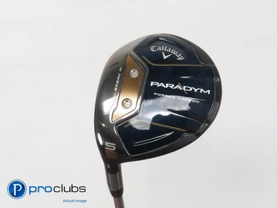 Left Handed Callaway PARADYM 18* 5 Wood - Fujikura Vista Pro 55g Regular 396373 - Image 1 of 4