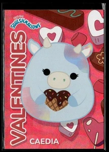 2024 Panini Squishmallows #3 Caedia Valentines Holo - Picture 1 of 2