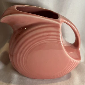 Fiesta Fiestaware Large Disc Pitcher 67oz Peony Pink Mauve Pitcher - Picture 1 of 16