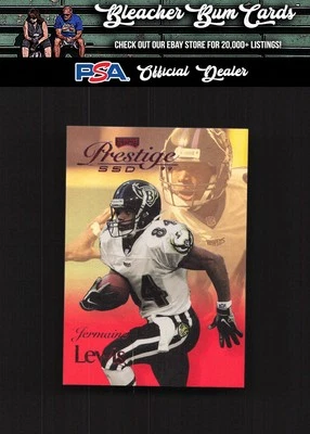 1999 Playoff Prestige SSD B011 Jermaine Lewis Spectrum Red #/500 - Image 1 of 2