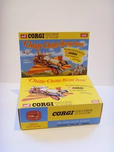 CORGI Nº266 - 'CHITTY CHITTY BANG BANG' - Caja de exhibición/reproducción y bandeja SOLO - Imagen 1 de 22