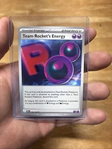 SV10: Destined Rivals #182/182 Team Rocket's Energy casi nuevo - Imagen 1 de 2